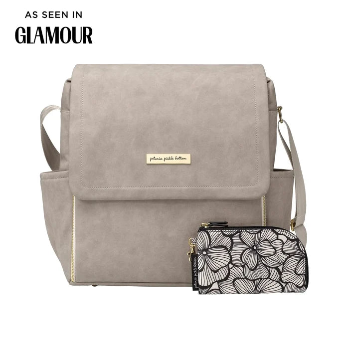Grey Matte Leatherette