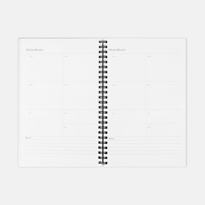 Planner Hardcover Spiral 5.5 x 8.5 - Small Business Babe