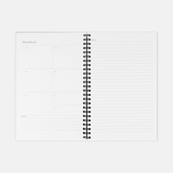 Planner Hardcover Spiral 5.5 x 8.5 - Small Business Babe