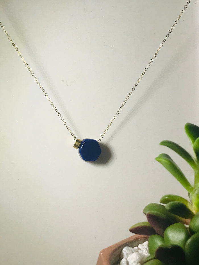 Geometric / Dark Blue