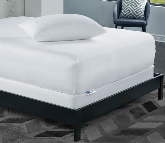 Reversa-Temp Pillow Protector by PureCare in roomscene