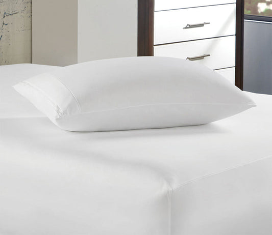 Tencel Pillow Protector by PureCare in bedroom
