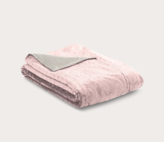 Zensory Duvet Cover by PureCare in soft pink