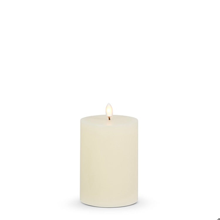 3.5" X 5" Ivory Pillar Candle