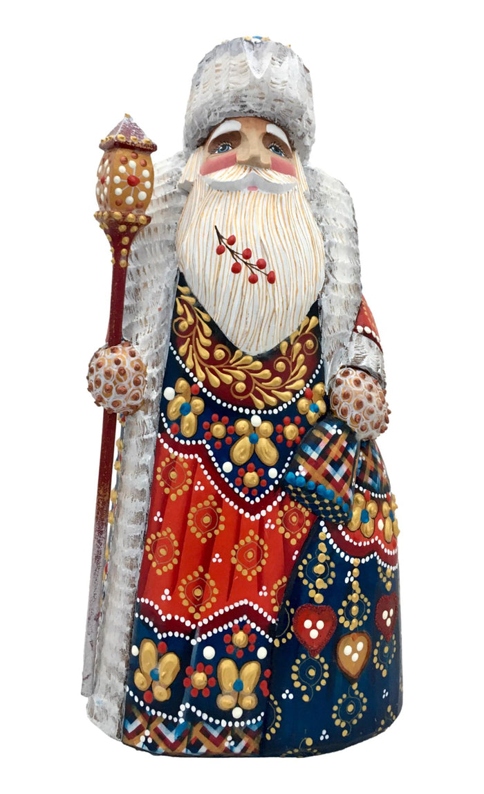 Large russian wooden santa