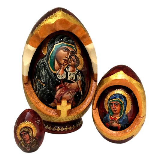 Russian icon nesting dolls