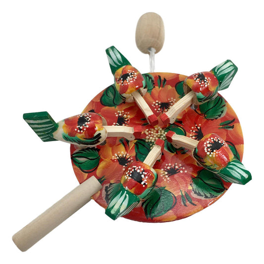 Chicken pecking paddle