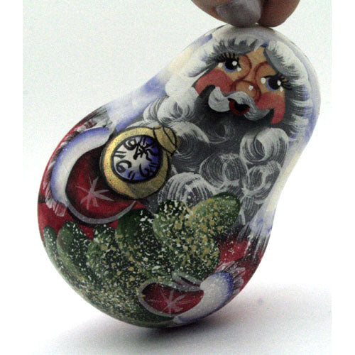 Santa and Christmas Tree Roly Poly