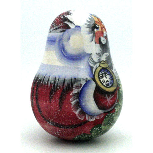 Santa and Christmas Tree Roly Poly