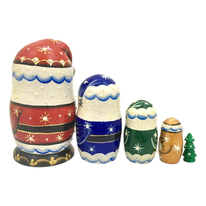Santa nesting dolls