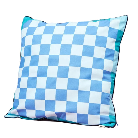 Sea Checkered Cushion