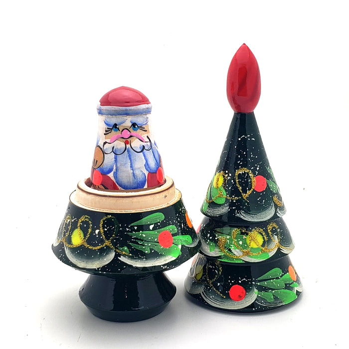 christmas nesting doll set
