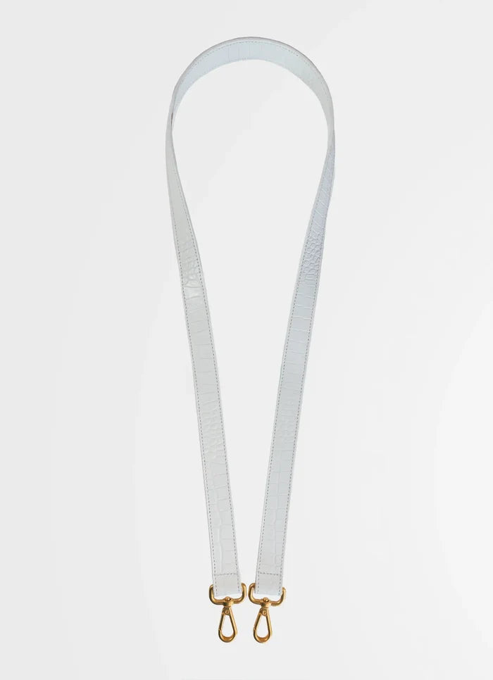Slim Leather Strap | Crocodile