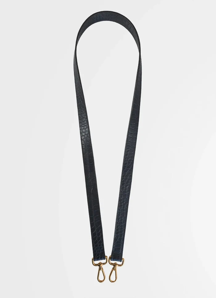 Slim Leather Strap | Crocodile