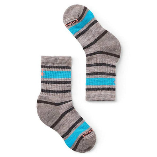 Smartwool Kids Striped Hike Medium Crew|SW001693880-M,SW001693880-L