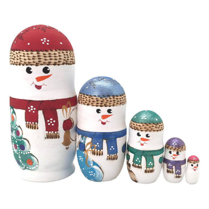 Christmas matryoshka doll