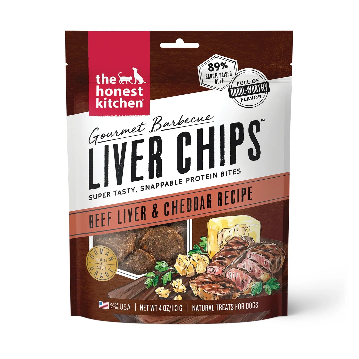 Honest Kitchen Gourmet Barbecue Liver Chips