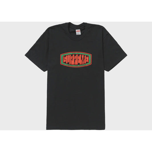 Black Supreme Pound Tee from Fall/Winter 23 collection, featuring iconic logo