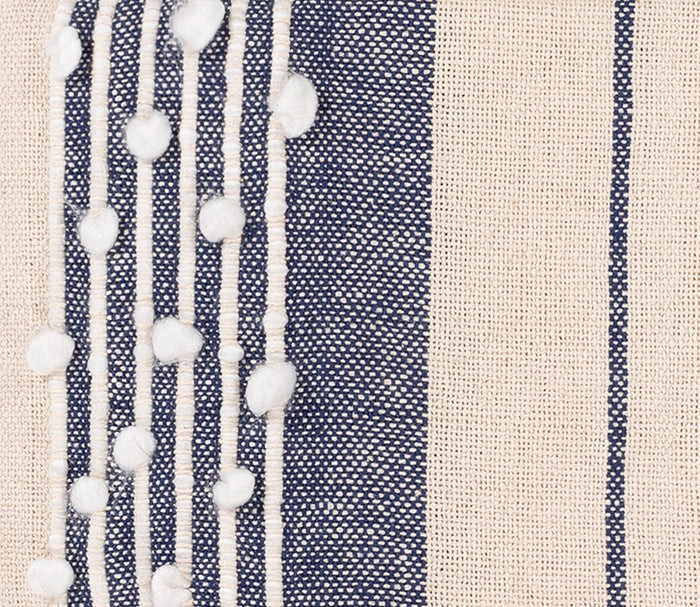 Yemaya Throw Blanket by Surya, closeup