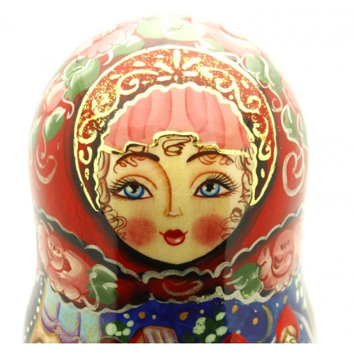 Tale of Tsar Saltan 5 Piece Nesting Doll Set