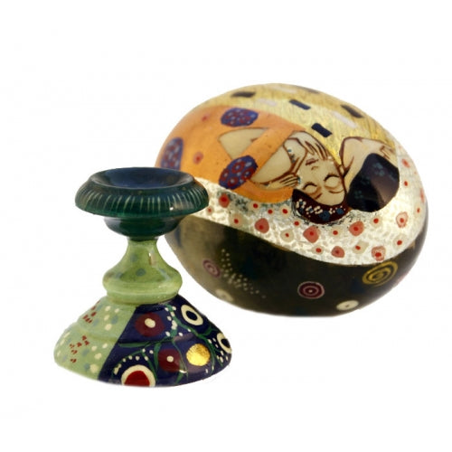 The Kiss Wooden Egg