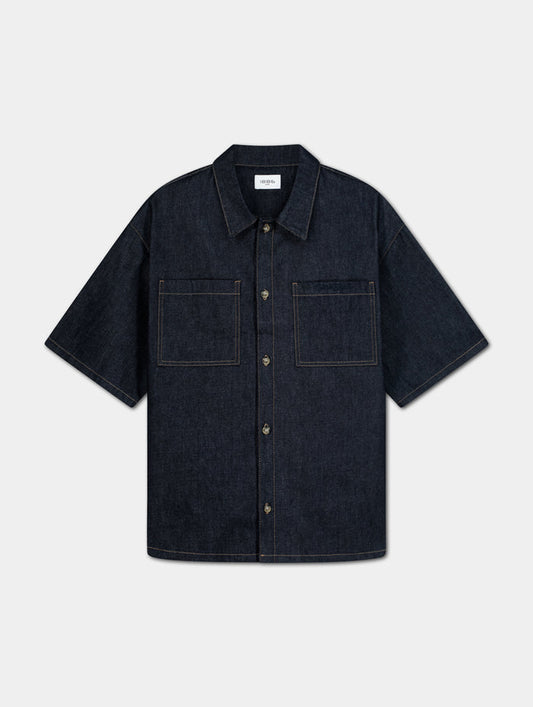 The Stitched Denim Shirt