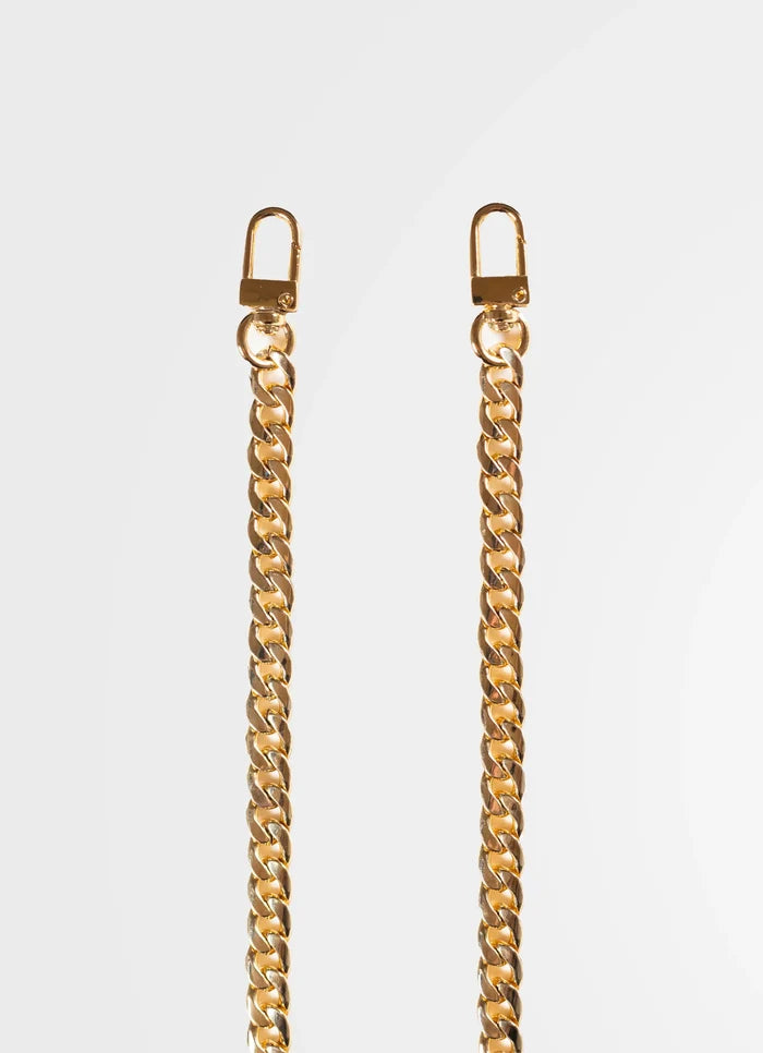 Thin Gold Chain Strap