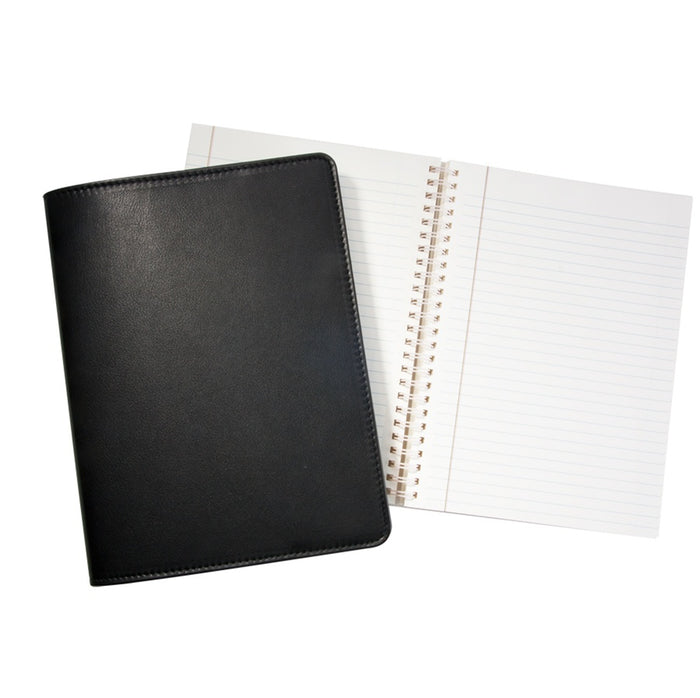Traditional Leather Refillable Notebook 9"