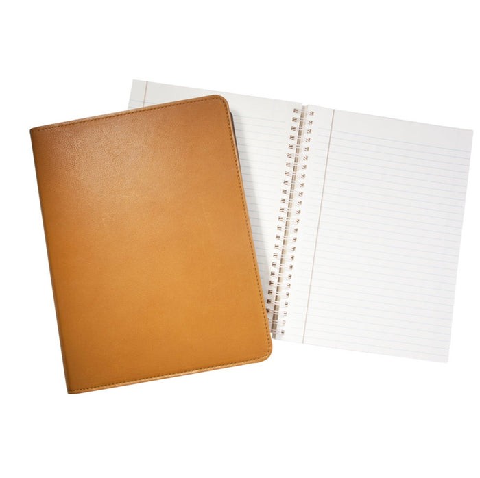Traditional Leather Refillable Notebook 9"