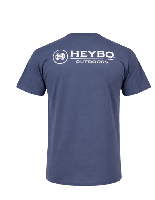 Traditional Logo Tee: Navy