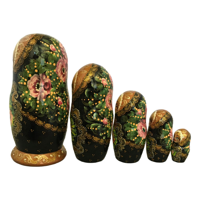 Matryoshka flowers dolls