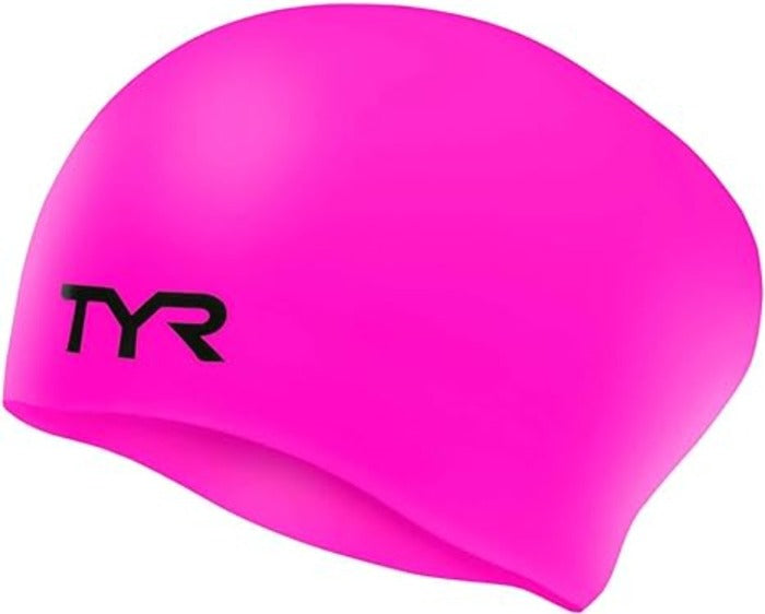 TYR Long Hair Wrinkle-Free Silicone Swim Cap|LCSJRL693,LCSL693
