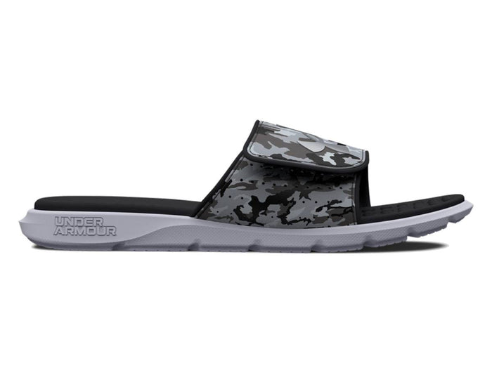 Under Armour Boys' Grade School Ignite 7 Graphic Strap Slides|30260372100,30260373100,30260374100,30260375100,30260376100,30260377100