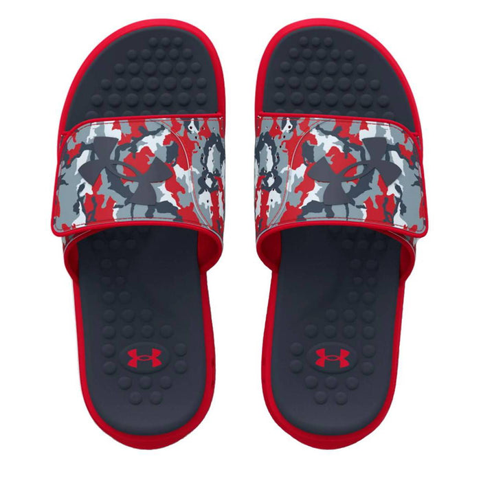 Under Armour Boys' Grade School Ignite 7 Graphic Strap Slides|30260372101,30260373101,30260374101,30260375101,30260376101,30260377101