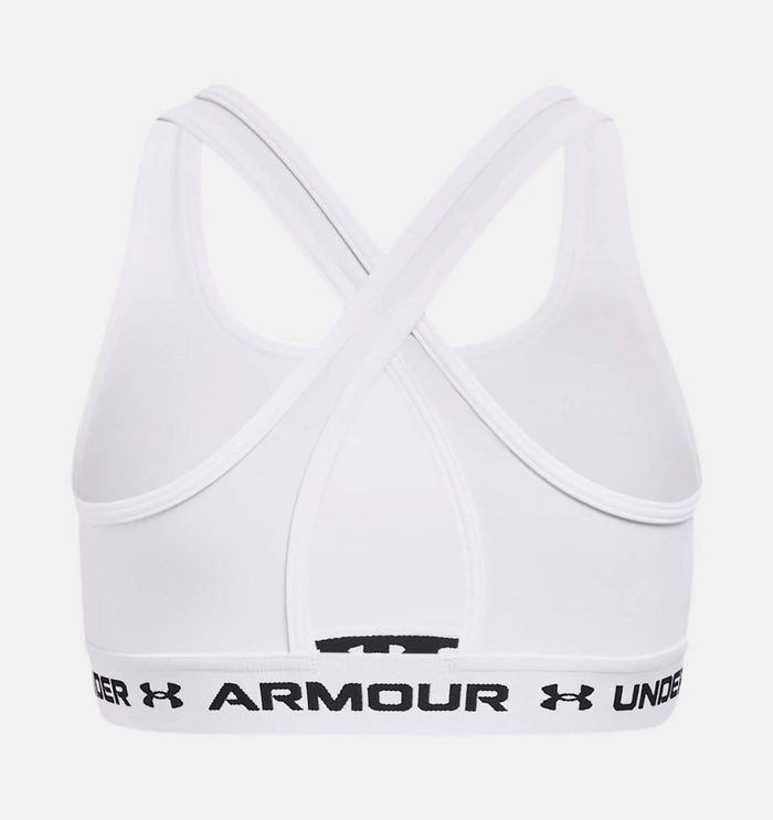 Under Armour Girls' Crossback Sports Bra|1369971100YS,1369971100YM,1369971100YL,1369971100YXL