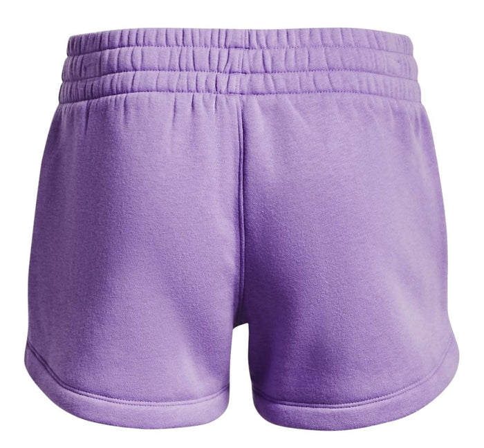 Under Armour Girls' Rival Fleece Shorts|1369918560-YS