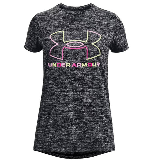 Under Armour Girls' Tech™ Big Logo Twist Short Sleeve|1366083002YS,1366083002YM,1366083002YL,1366083002YXL