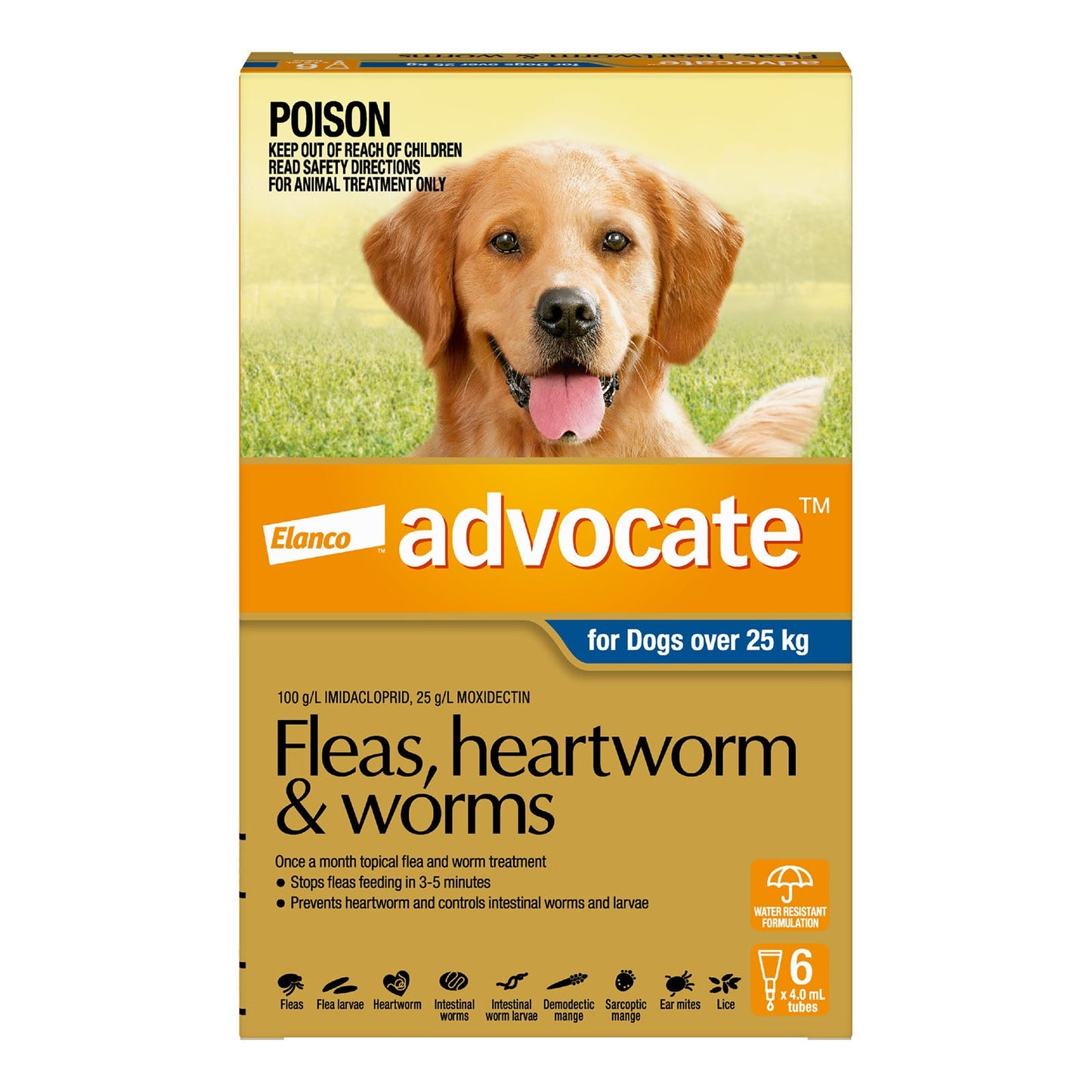 Advocate - For Dogs Over 25 Kg (Extra Large Dogs) Blue