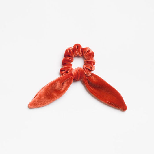 Velvet Sienna Scrunchie Tie