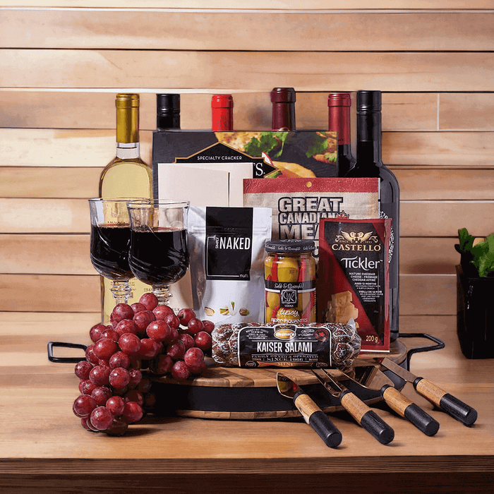 Veneto Red & White Wine Gift Board, wine gift, wine, italian wine gift, italian wine gift, gourmet gift, gourmet