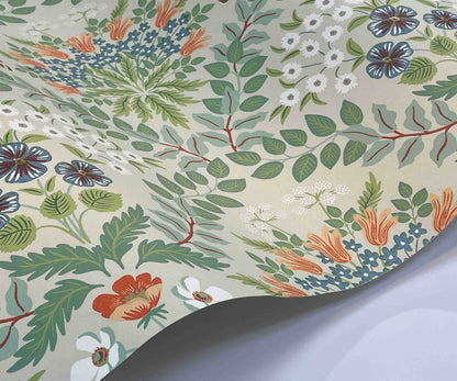 Bramble Wallpaper Sample - Cream