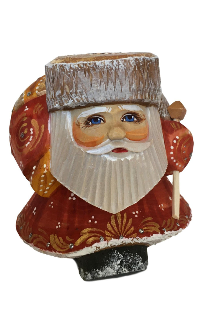 Unusual shape Santa Claus