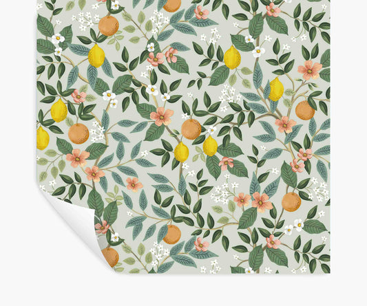 Citrus Grove Peel & Stick Wallpaper - Mint