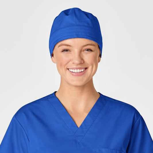 Wink WonderWORK Unisex Tie Back Scrub Cap Royal