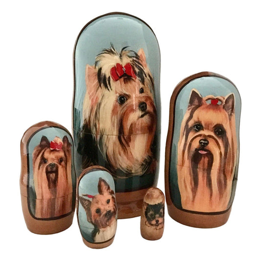 Yorkshire terriër matryoshka