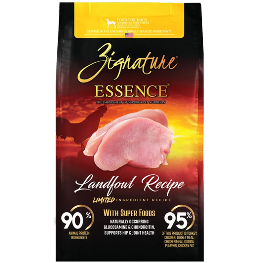 Zignature Essence Limited Ingredient Landfowl Recipe Dry Dog Food